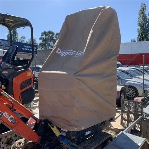 mini digger canopy cover|digger lid canopy cover.